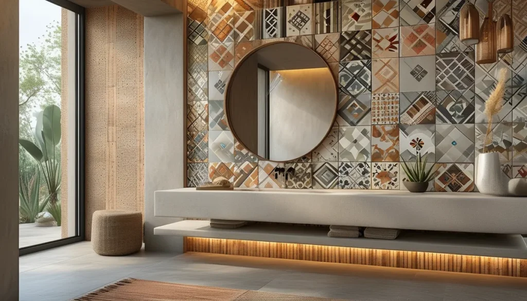Cenefas para baño modernas: guía de materiales y estilos