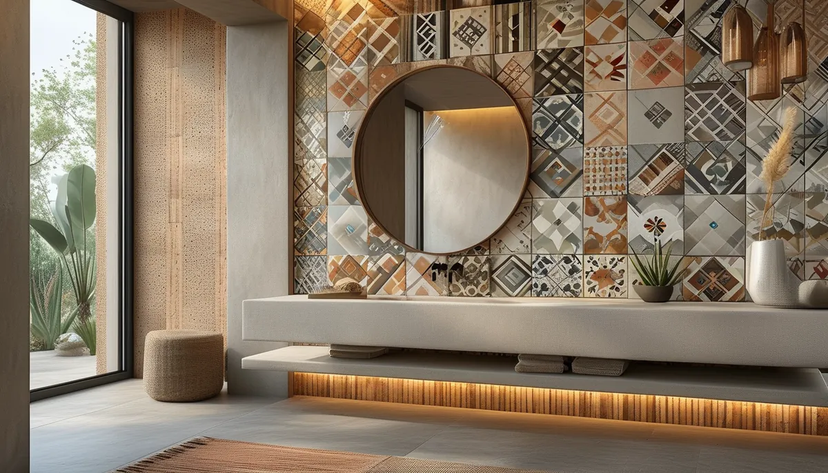 Cenefas para baño modernas: guía de materiales y estilos