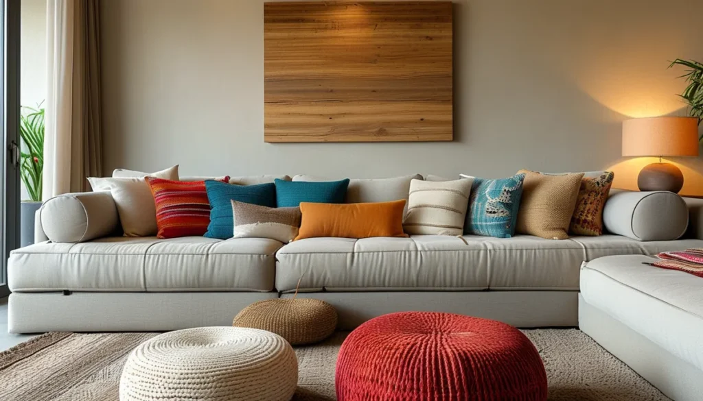 Cojines decorativos: elige el material y tamaño ideal para tu hogar