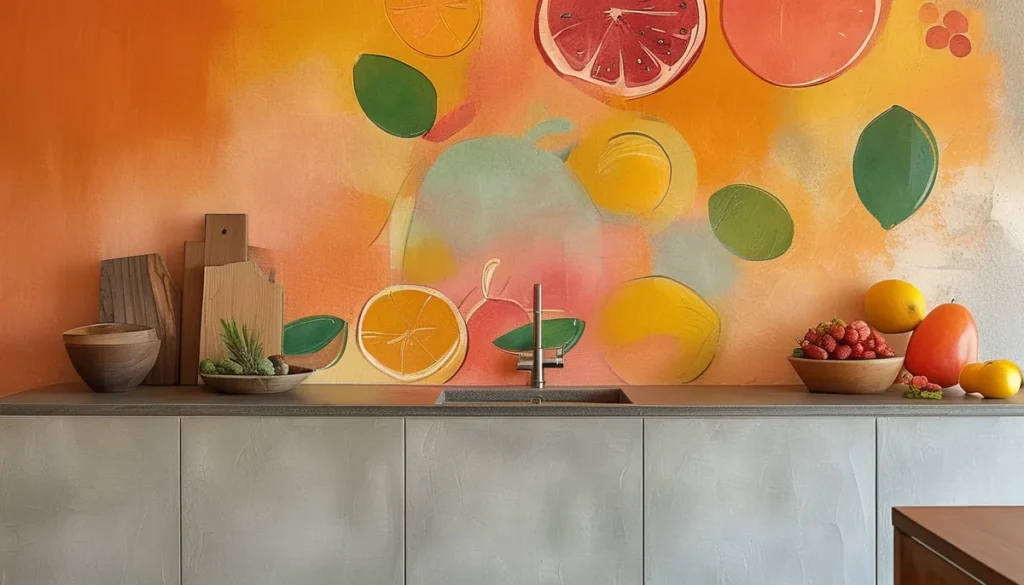 dibujos para cocina en pared