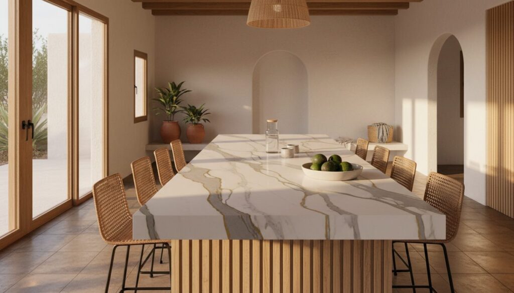 marmol pvc para cocina